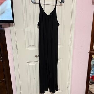 Black Sleeveless Jumpsuit